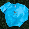'Pony Mad' Embroidered Kids jumper