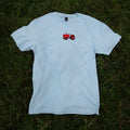 Red Tractor Embroidered Adults T-Shirt