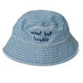 Nowt But Trouble Childs Bucket Hat