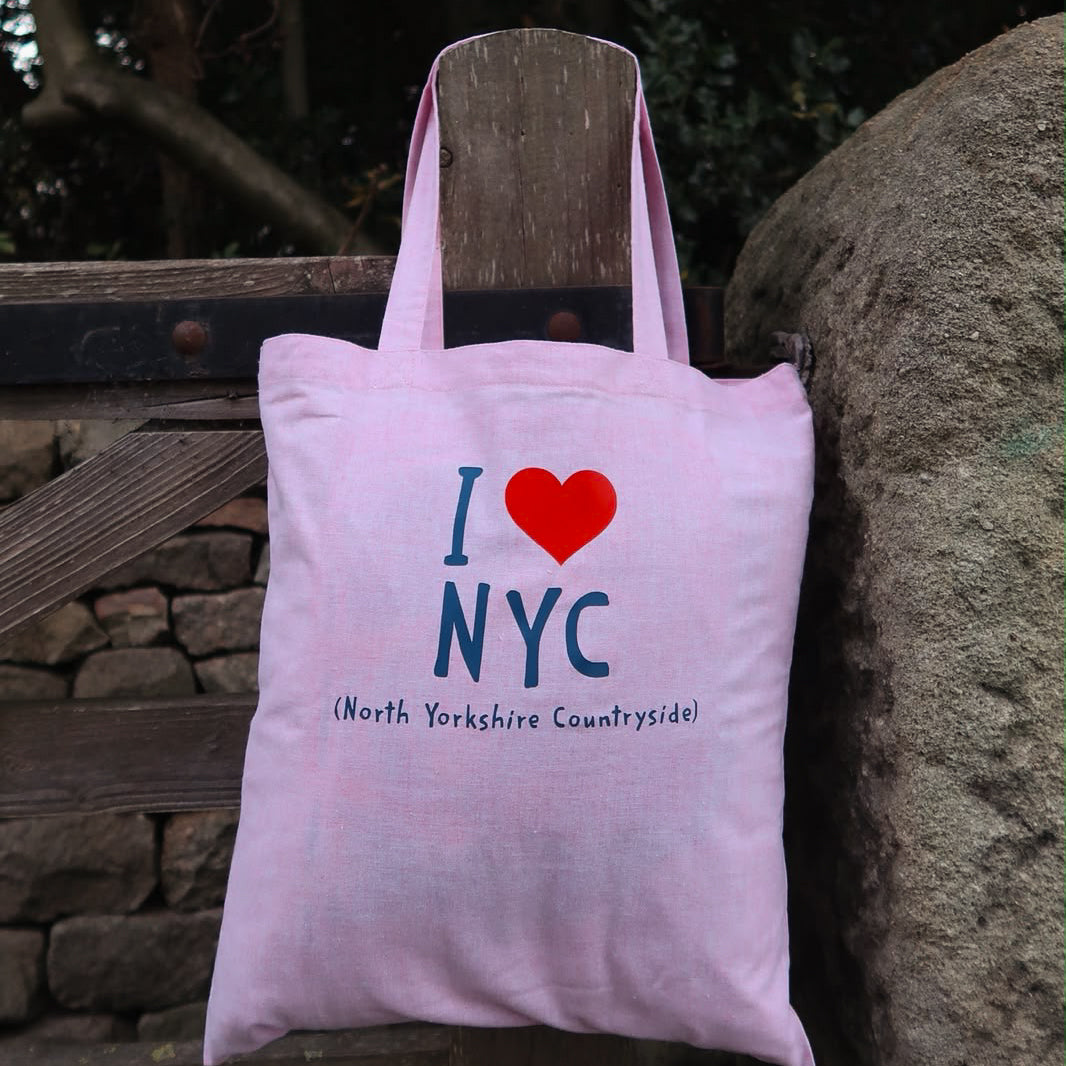 I Love North Yorkshire Countryside Tote Bag